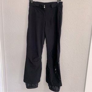 Obermeyer Women's Black Ridgeline Ski Pants Size 8 SHORT Hydro Block Snowboard